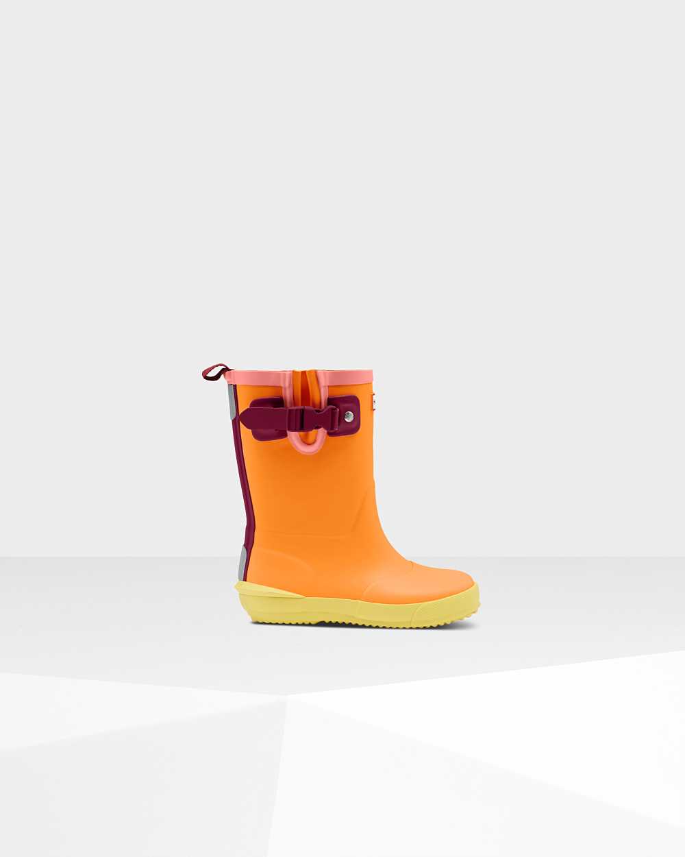 Botas De Agua Niños - Hunter Original Davison Naranjas - IGWMCT-160 - Naranjas